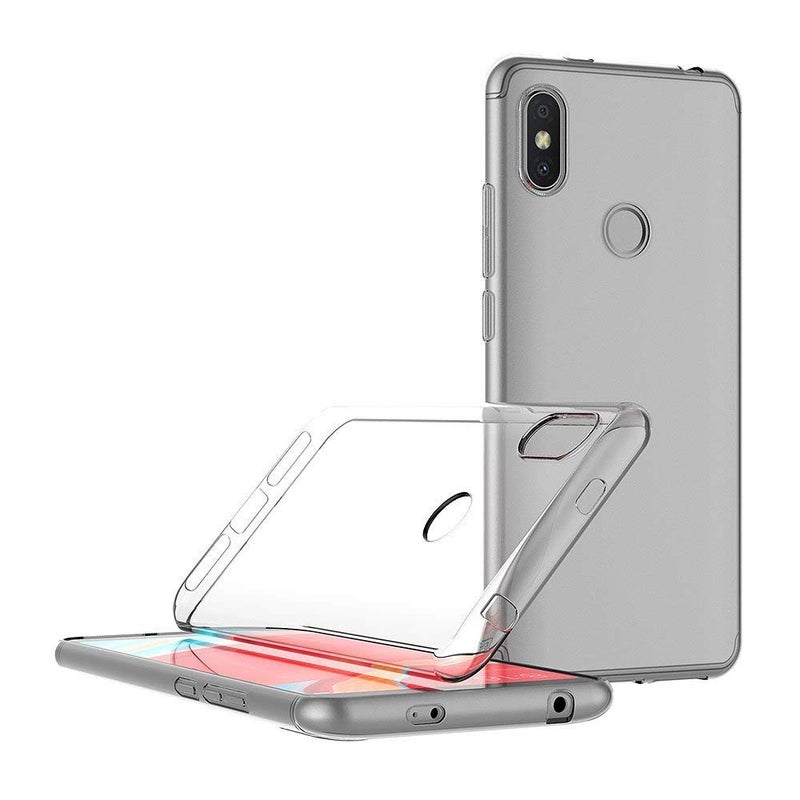 MaiJin Case for Xiaomi Redmi S2 / Redmi Y2 (5.99 inch) Soft TPU Rubber Gel Bumper Transparent Back Cover - Image 4